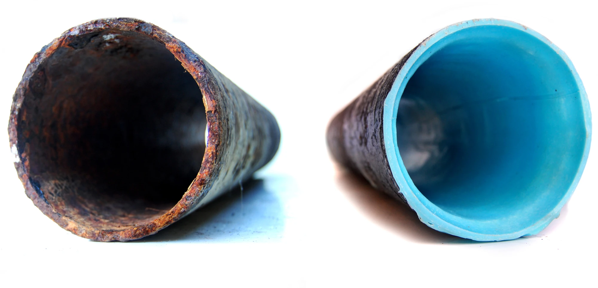 Before and after NuDrain 1